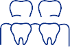 Animateddental implant supported fixed bridge