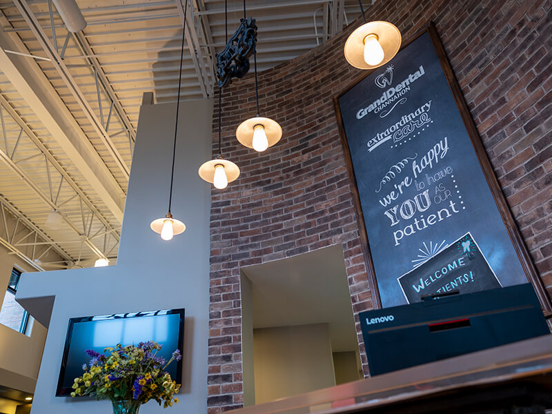 Lobby in Channahon dental office