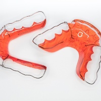 Pair of removable retainers for orthodontics in Channahon, IL