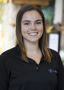 Dental hygienist Becca Brod